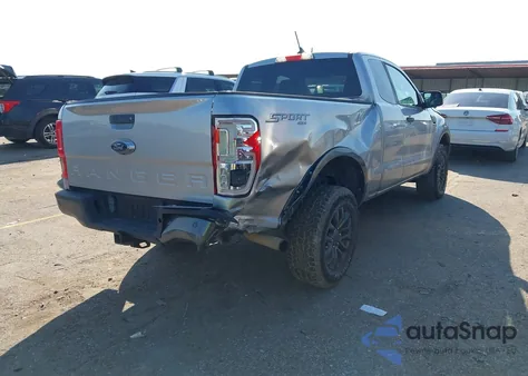 2020 Ford Ranger Xlt z USA, uszkodzony, nr VIN 1FTER1FH4LLA92778